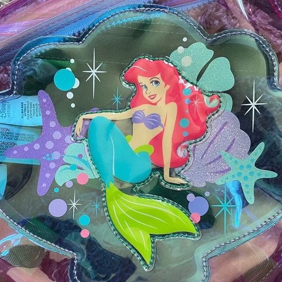 Little Mermaid Clear Mini Backpack - Picture 5 of 5